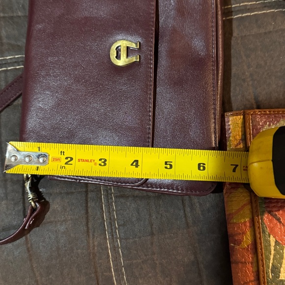 Etienne Aigner Dark Brown Leather Shoulder Bag - Picture 7 of 16